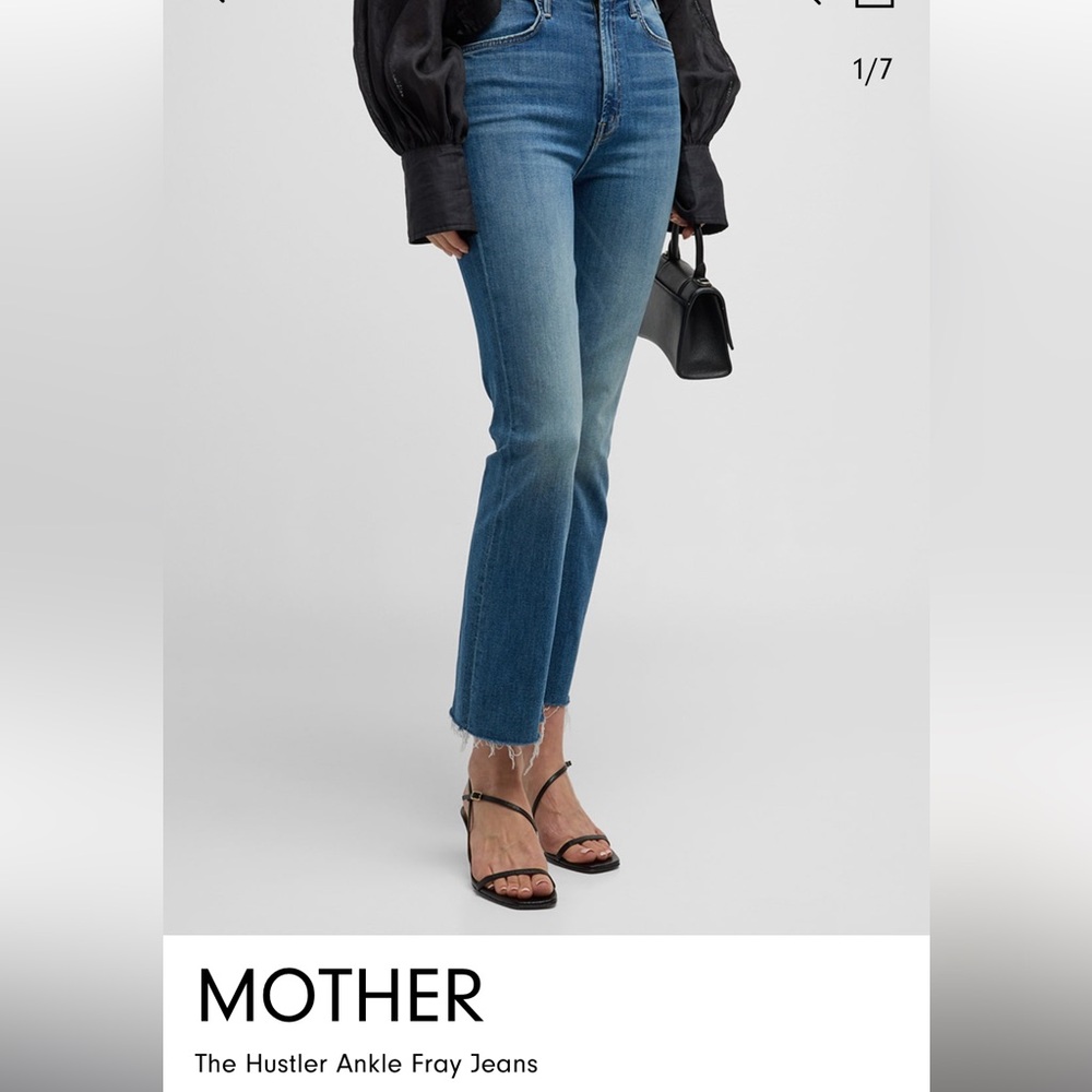 Mother Denim - Hustler Ankle Fray Jeans